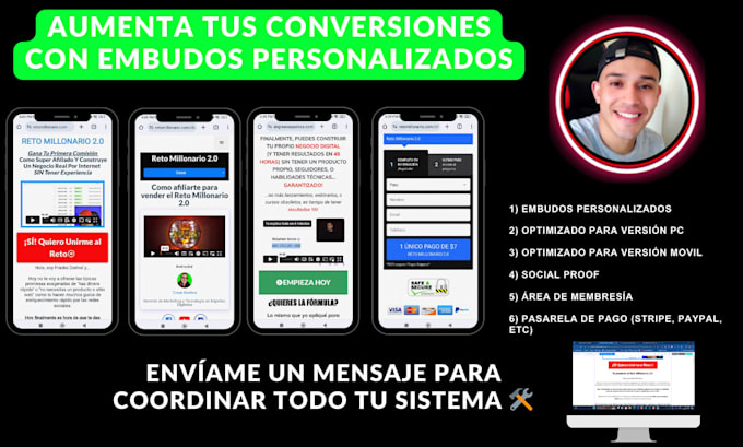 haré tu embudo de ventas en builderall, system o luxora