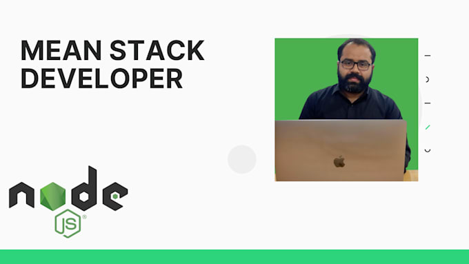 develop full stack angular typescript mean node web app