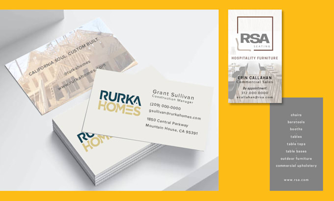 elevate your business with a modern, print ready business card design