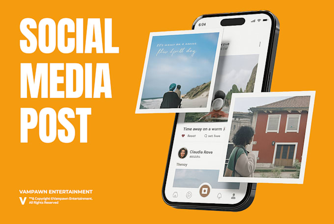 create highend social media posts, ads, and banner designs for your brand