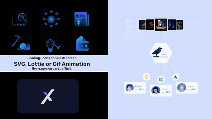 create eye catching animated gifs for web interfaces