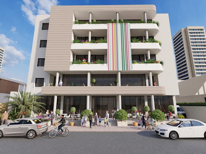Do 3d, archicad, exterior, and interior models by Kiflom_gs | Fiverr