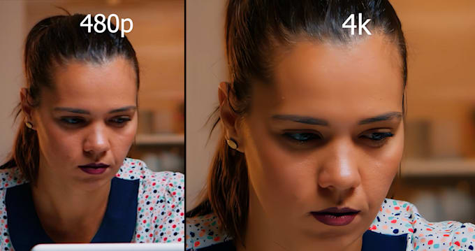 enhance, unblur, restore, sharpen, upscale low quality photos and videos