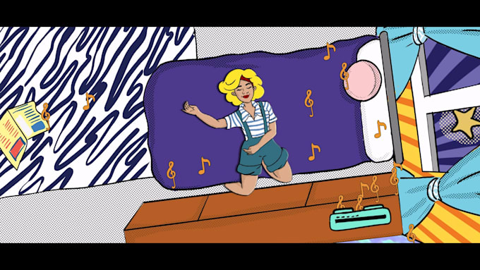 create unique stop motion animation music videos