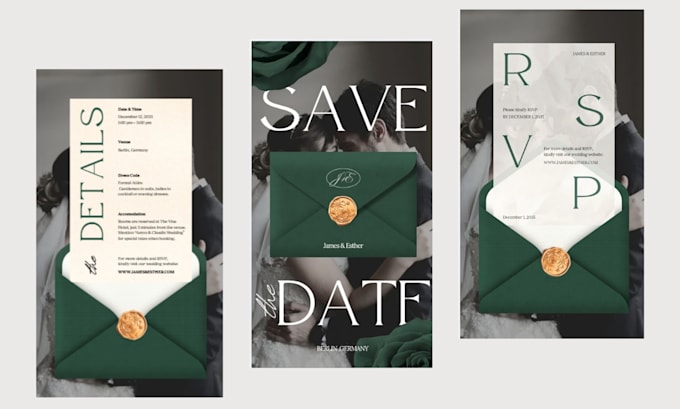 design wedding website invitation rsvp save the date digital video invitation