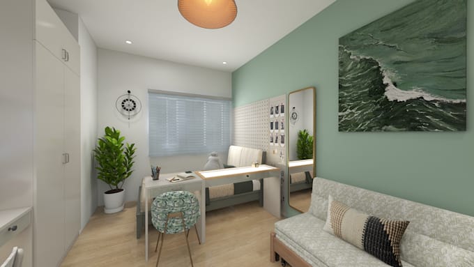 design studio apartment, dorm rooms, mini cafes