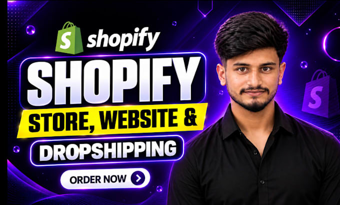 do shopify website development, shopify store design, shopify website design