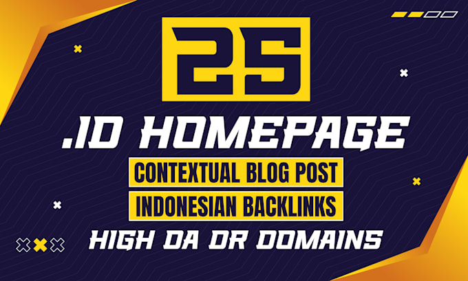 do 25 high da DR indonesian conetxual blog post id seo backlinks
