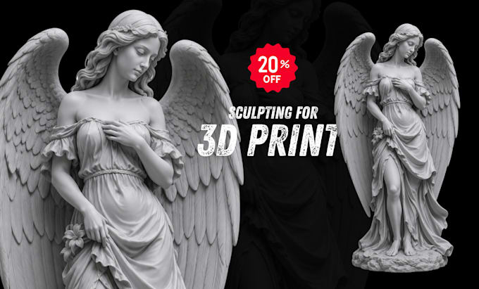 sculpt 3d model, character, action figure and toys for 3d printing