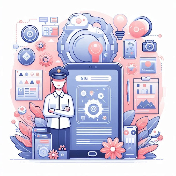 develop mobile apps, android and ios