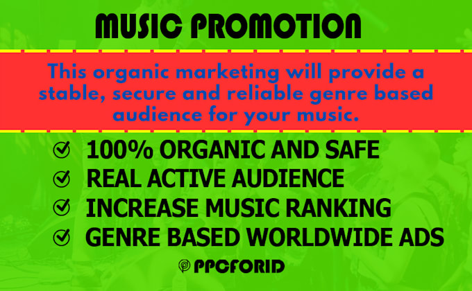 do safe and organic worldwide music promotion