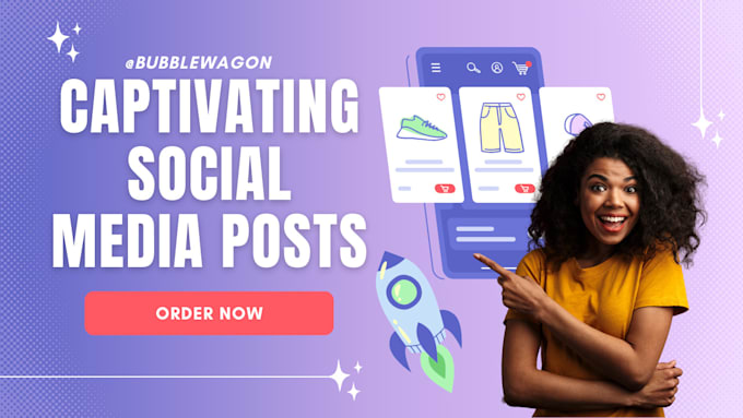 Craft professional social media posts for your business by Bubblewagon ...