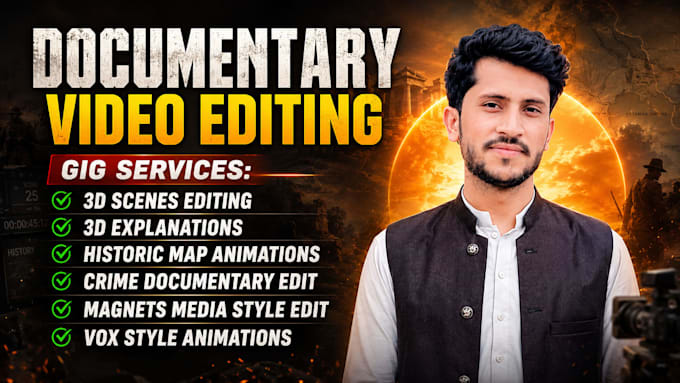do documentary and crime video editing