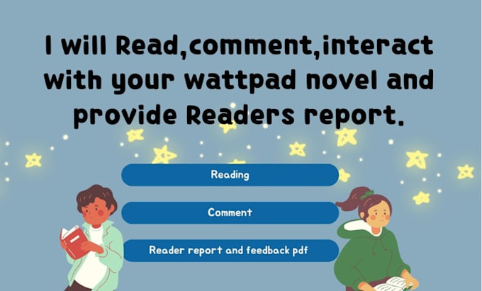 read comment on your wattpad novel and provide feedback pdf