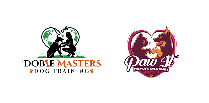 design modern high quality dog logo with unlimited revision
