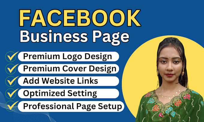 create and setup professional  facebook business page