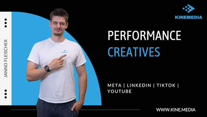 create performance creatives for meta, tiktok or linkedin
