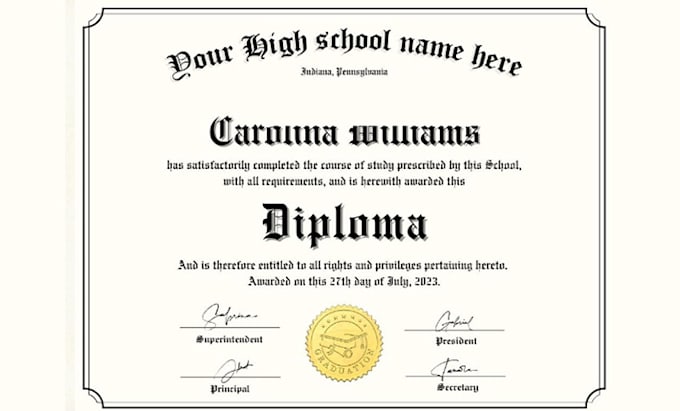 do professional degree certificate and award certificate