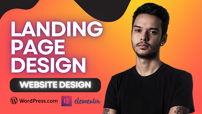 desing a wordpress landing page with elementor