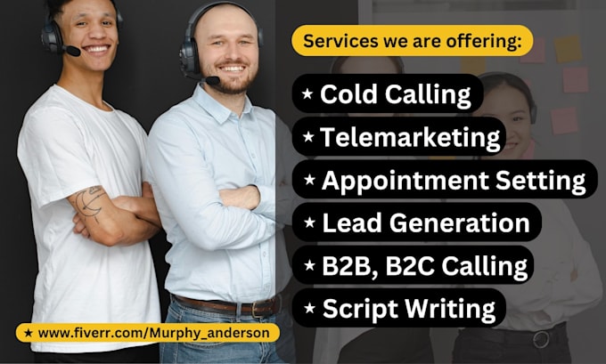 do b2b ,b2c cold calling and appointment setting