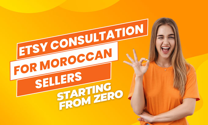 provide etsy shop consultations for moroccan sellers