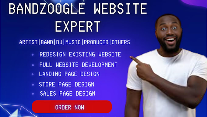 bandzoogle website dj website band website artist website bandzoogle store