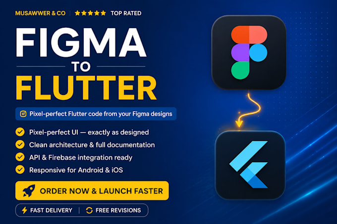 convert your figma app design to flutter code