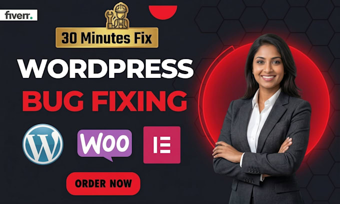 fix wordpress issues, fix wordpress errors, fix bug