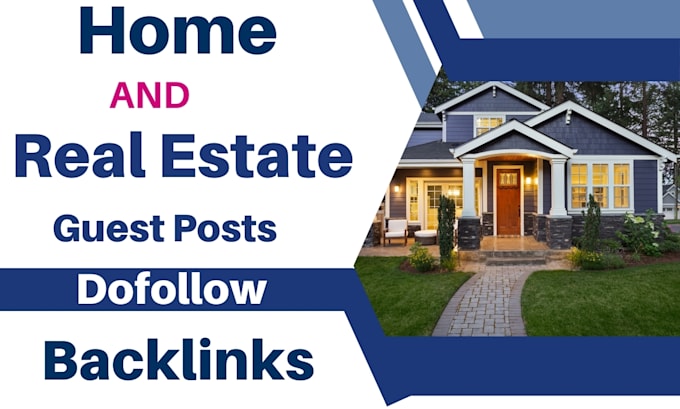 publish home improvement guest post construction backlink real estate blogs
