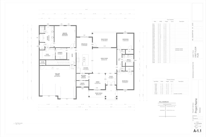 draw professional architectural floor plans, elevations, and 3d models in revit