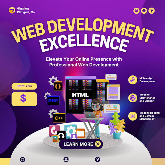 Create a mobile responsive static website with html5 banner by Milkan ...