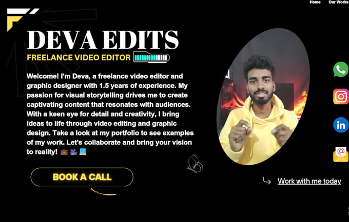 tamil video editing youtube channel and instagram