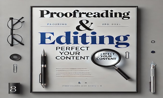 provide expert proof reading and editing