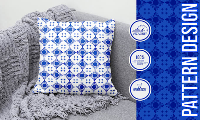 design a seamless pattern for fabric and textiles