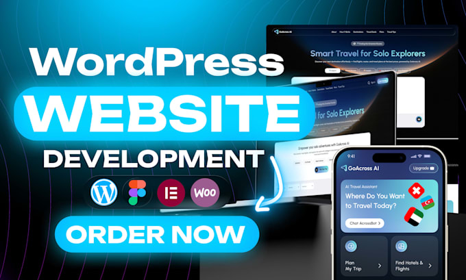 develop wordpress website, design or redesign