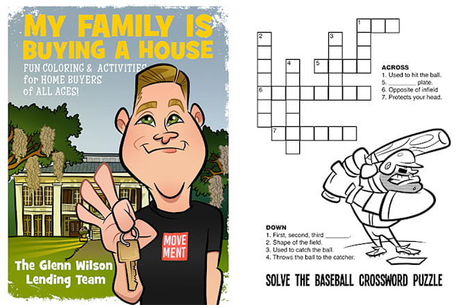 create a custom coloring book for you or your business