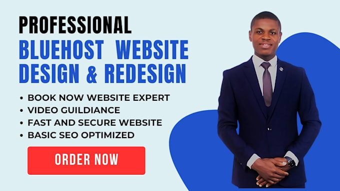 design a bluehost website, bluehost website builder