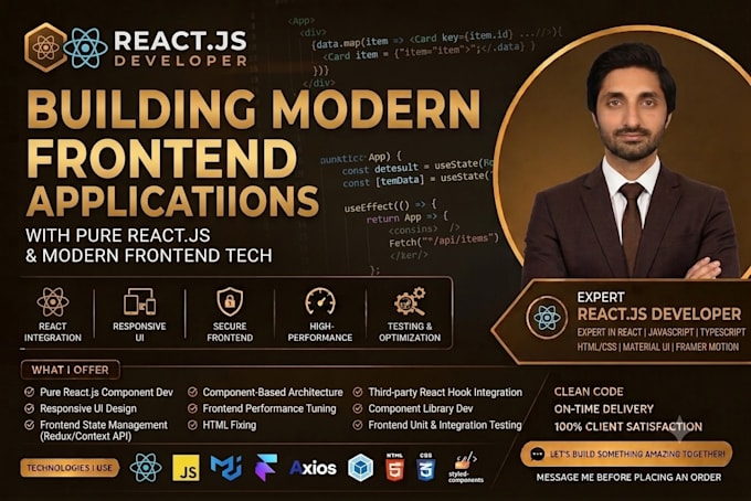 build responsive websites with react js