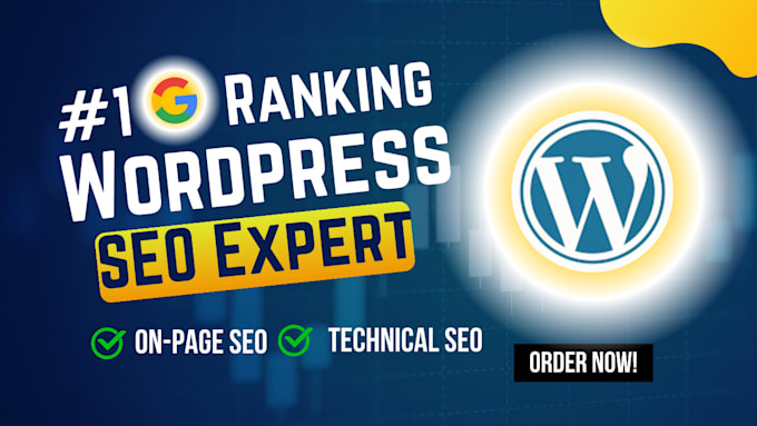 do on page and technical SEO for wordpress website