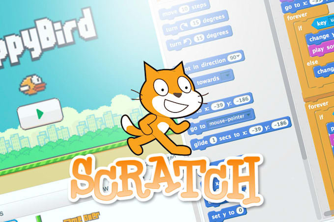 Develop animations and games in mit scratch programming by Upshayan ...