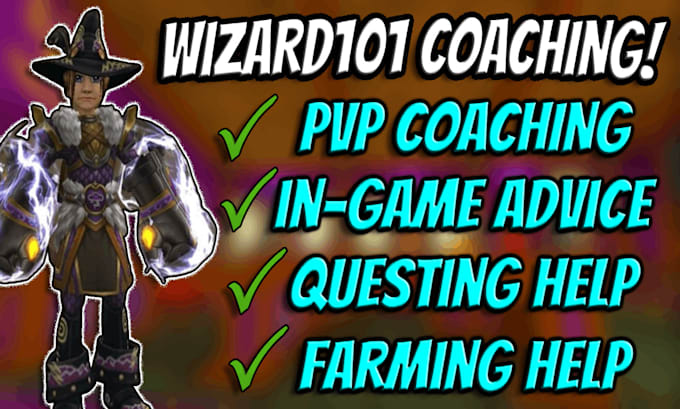 be your wizard101 coach