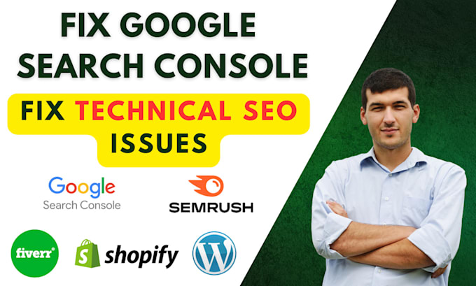 fix search console semrush errors site audit technical SEO