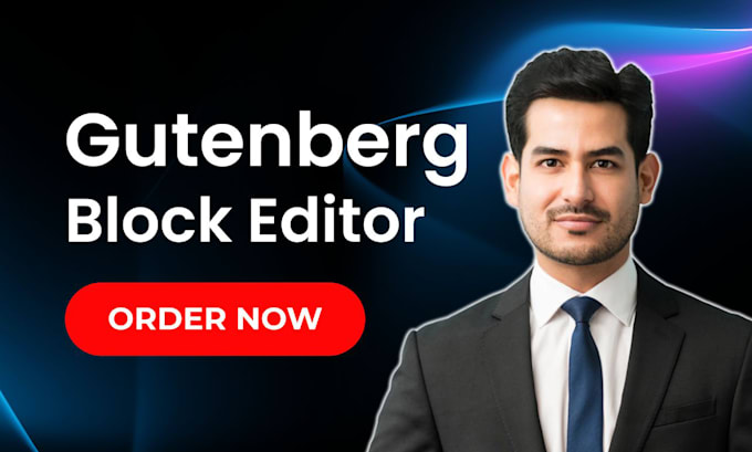 create modern wordpress website with gutenberg block editor