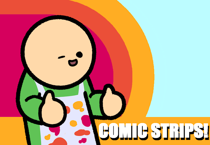 draw a custom comic strip for you