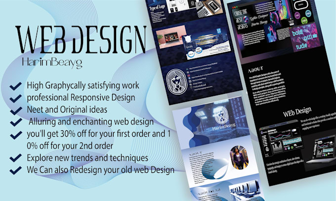 Alluring Design Illustrated alluring and enchanting web design by Harimbaeyg | Fiverr