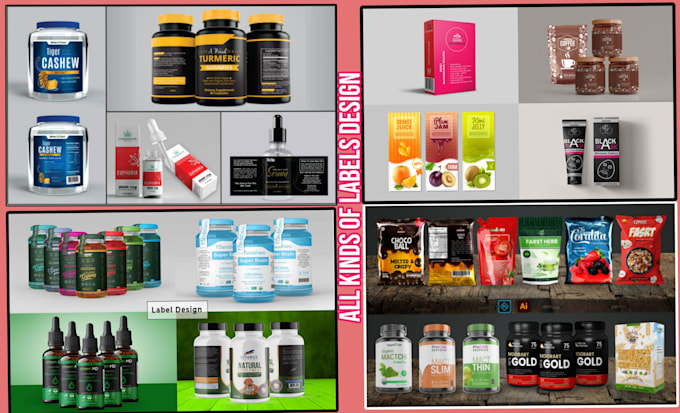 do professional labels and packaging design