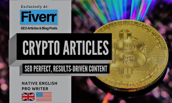 be your crypto article writer