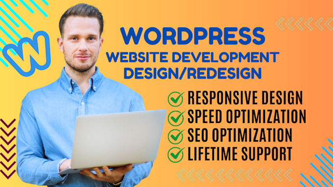 design a clean and responsive wordpress website
