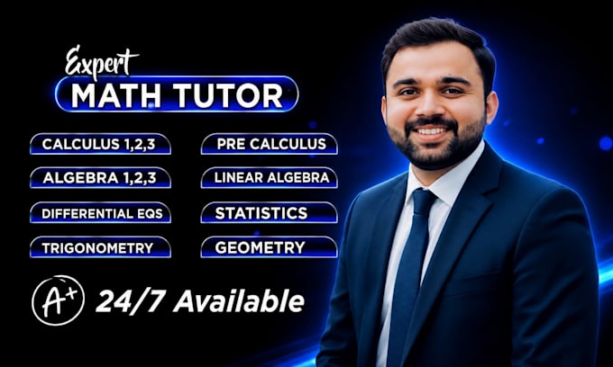 help in math discrete math calculus linear algebra statistics trigonometry