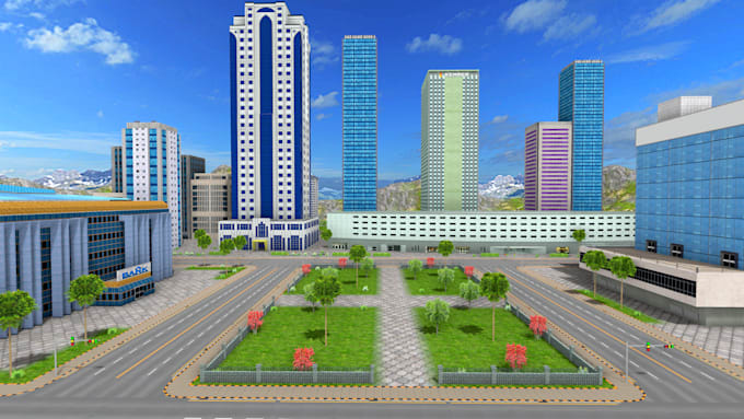 design low poly 3d environments game levels for unity3d